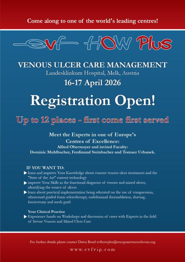 EVF HOW Plus Melk 2026 – Venous Ulcer Care Management