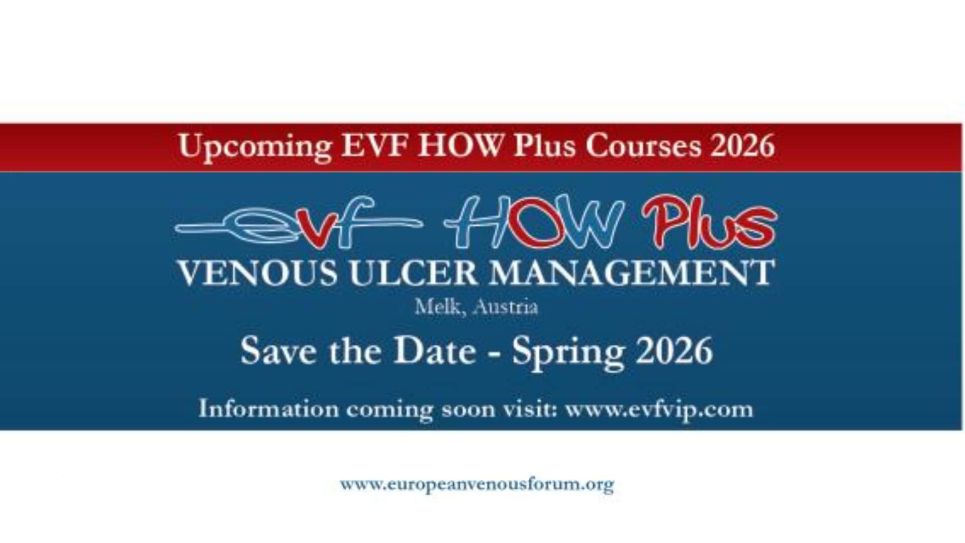 EVF HOW Plus - Venous Ulcer Management